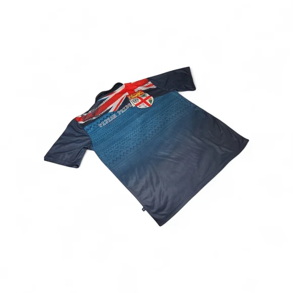 Men's Blue Rugby Jersey - Picture 5 of 13